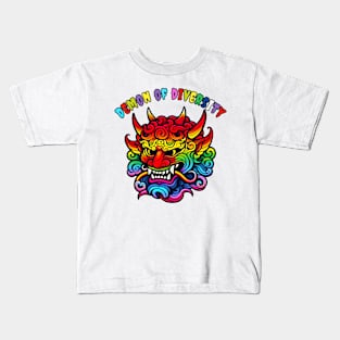 Pride month devil Kids T-Shirt